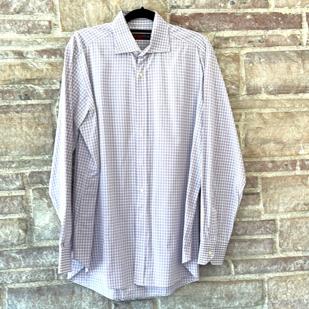 Etro men’s long sleeve button down shirt. 43EU